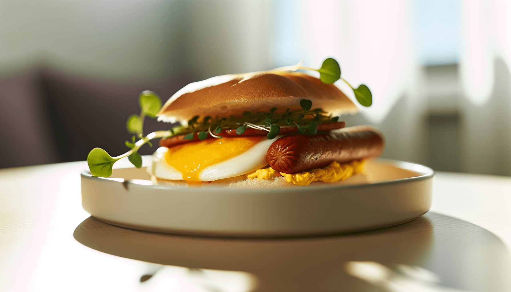Sausage McMuffin with Egg